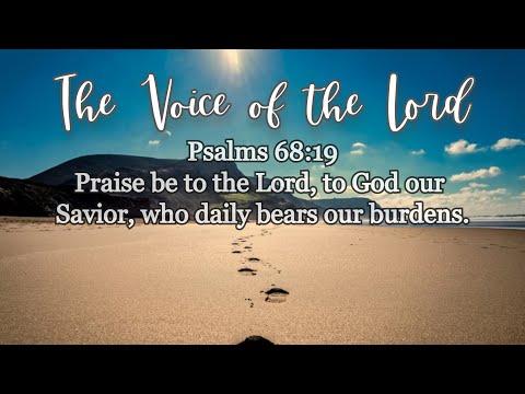Psalms 68:19 The Voice of the Lord   July 23, 2021 by Pastor Teck Uy