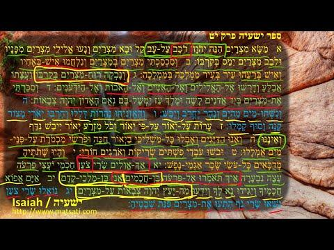 Dr Duane D Miller - Why the Lord Protects Us, ישעיהו יט:א-יג / Isaiah 19:1-13 Commentary Part 1