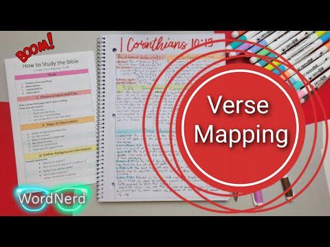 How to Study  the Bible - In Depth Verse Mapping - 1 Corinthians 10:13