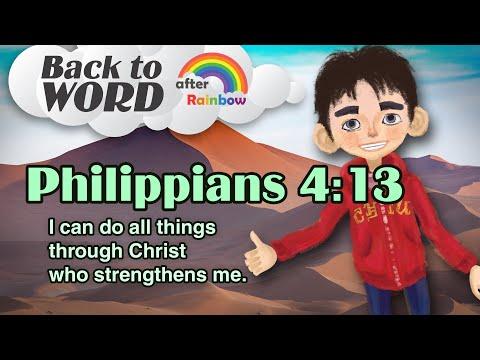 Philippians 4:13 ★ Bible Verse | How to Memorize Bible Verses