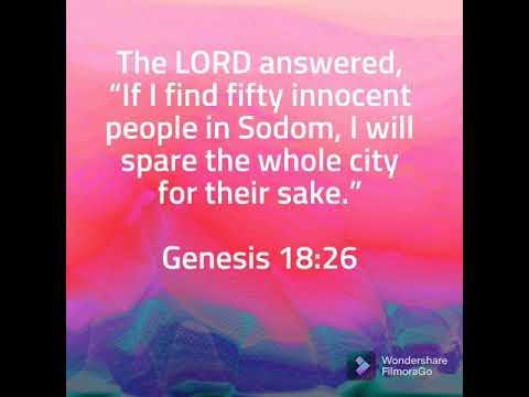 Daily Scripture Song ???? Genesis 18:26 ????