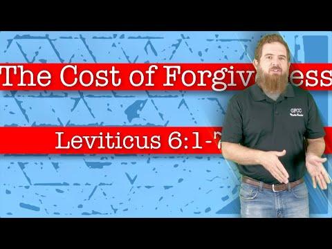 The Cost of Forgiveness - Leviticus 6:1-7