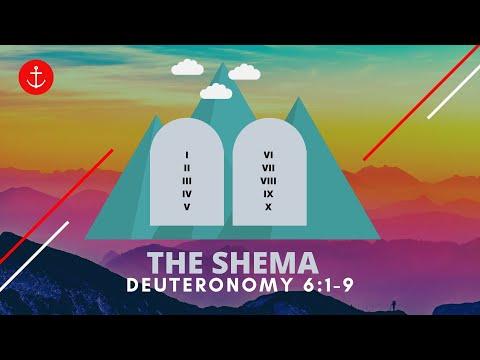 Deuteronomy 6:1-9 \\ The Shema