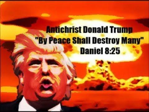 Antichrist Trump's Peace Covenant "Shall Destroy Many"- Daniel 8:25