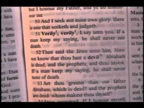 Go And Sin No More  – John 8:1-59 -- John Bible Study  – Daniel S. Waite – BFTBC