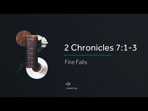 Hope Daily | 2 Chronicles 7:1-3 | Fire Fall