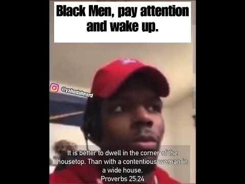 Proverbs 25:24-Black Men, pay attention!