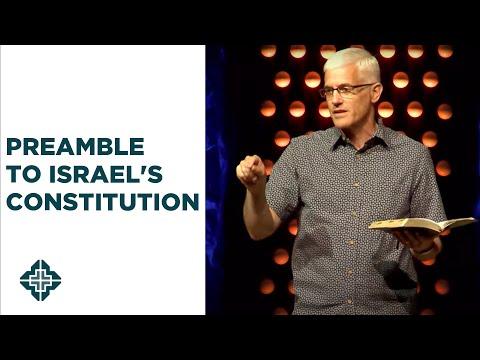 Preamble to Israel's Constitution | Exodus 19:1-6 | David Daniels | Central Bible Church