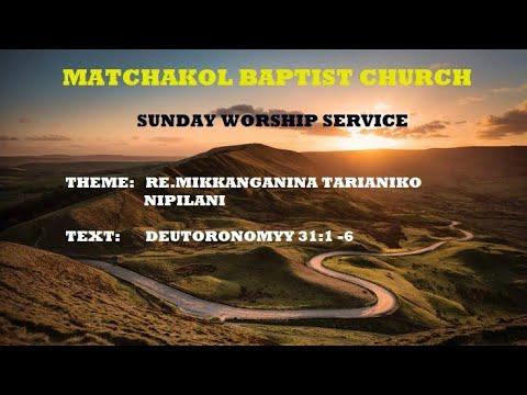 Re.mikkanganina tarianiko nipilani      | Text: Deuteronomy 31:1-6