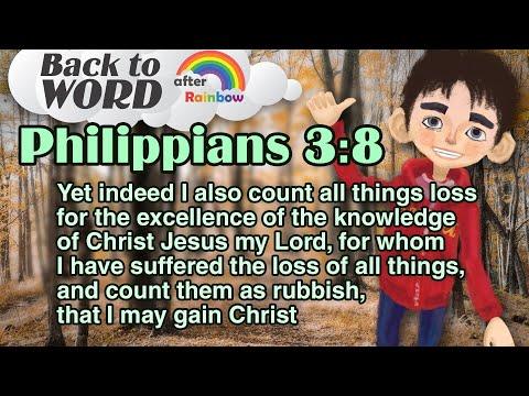 Philippians 3:8 ★ Bible Verse | Bible Study for Kids