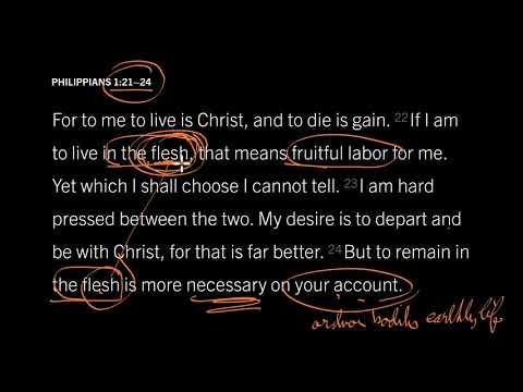 How to Live in the Flesh: Philippians 3:2–7