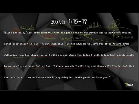 Soma- Ruth 1:15-17