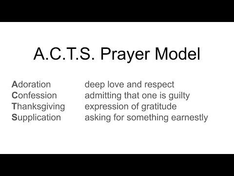 2020-11-15 - The ACTS of Prayer Part 4: "Intercession" - John 17:13-23