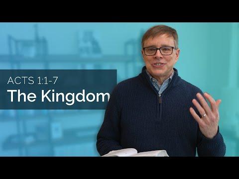 Conversations with my Wesleyan Church family - Acts 1:1-7 - The Kingdom