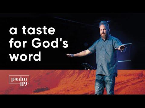 a taste for God's word | psalm 119:97-104 | (11/22/21)