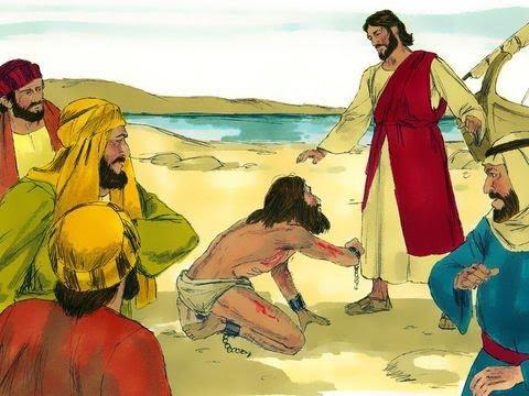 Jesus Sends Demons Out of Two Men - Matthew 8:28-34 (Mk. 5:1-20; Lk. 8:26-39)