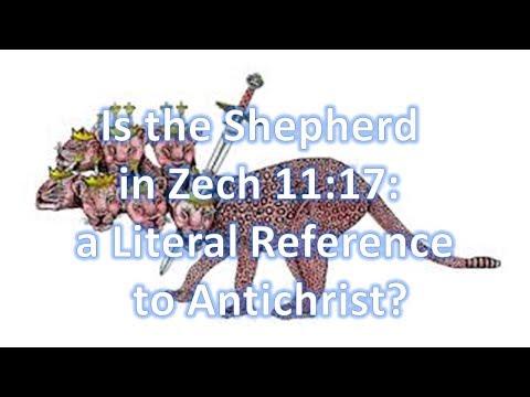 The Shepherd in Zech 11:17: a Literal Ref to Antichrist? Your Bible Questions Answered Dr. Hamp