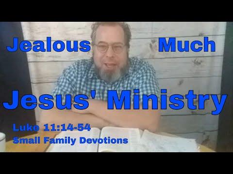 Jealous Much | Jesus' Ministry | Luke 11:14-54 | Small Family Adventures Devotions