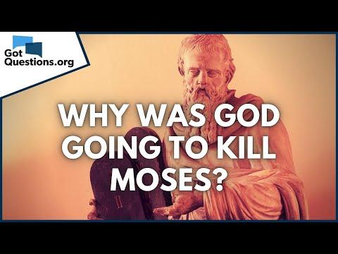 Why was God going to kill Moses in Exodus 4:24-26? | GotQuestions.org