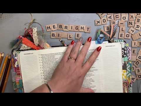 Let’s Play Scrabble - Bible Journaling Style - Proverbs 12:24 Read Through 2020