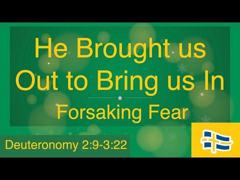 Deuteronomy 2:9-3:22, April 18, 2021