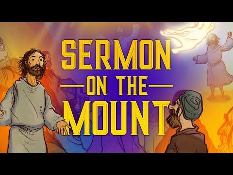 Jesus and The Sermon on the Mount - Matthew 5 | Sunday School Lesson and Bible Story for Kids |HD|