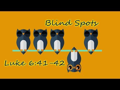 "Blind Spots" Luke 6:41-42