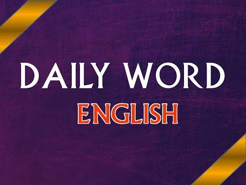 Daily Word | Psalms 5 : 3 | Pr.Livingston Zechariah | English