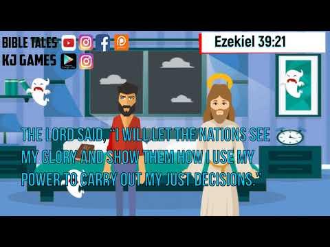 Ezekiel 39:21 Daily Bible Animated verse 29 June 2020
