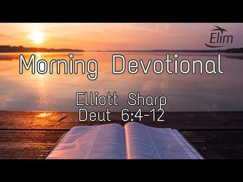 Morning Devotional - Deut 6:4-12