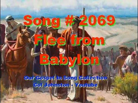 #2069- Flee From Babylon - (Jeremiah 51:1-6)