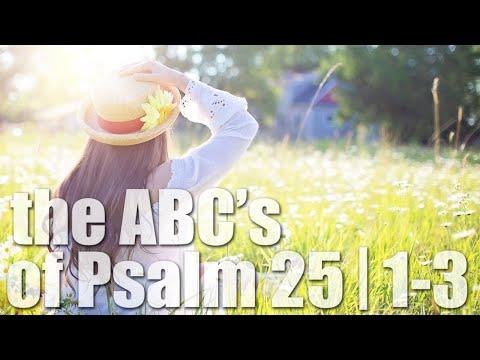 The ABCs of Psalm 25:1-3 (Daniel Palmer)