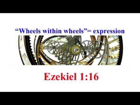 “Wheels within wheels”= famous expression from the Bible (Ezekiel 1:16)