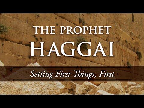 The Prophet Haggai: Setting First Things First (Haggai 1:1-15)