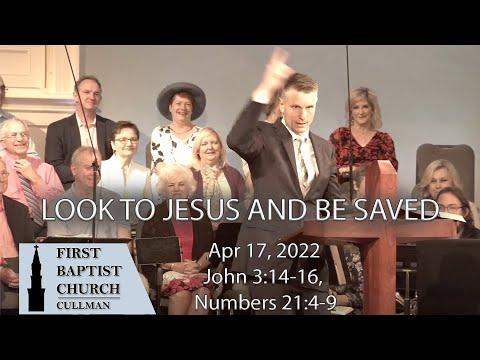 Apr 17, (Easter) 2022 - Look to Jesus and Be Saved! - John 3:14-16, Numbers 21:4-9 - Tom Richter