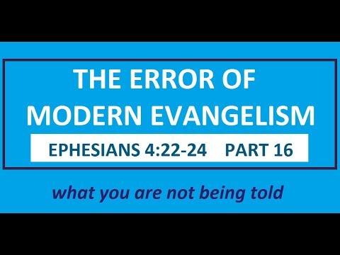 EPHESIANS 4:22-24    PART 16  -Living Like Who We Are
