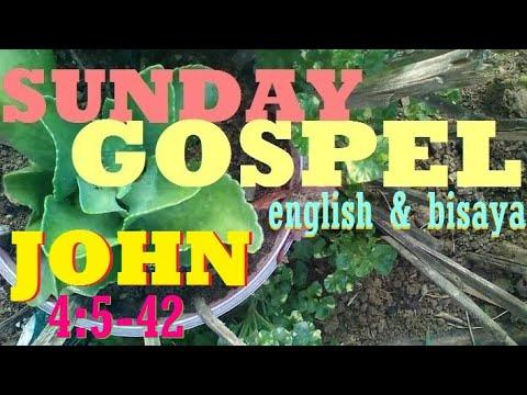 QUOTING JESUS IN (John 4:5-42) Bisaya and English languages