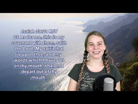 Isaiah 59:21 KJV - The Mouth - Scripture Songs