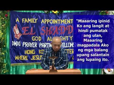 “Practice humility”(Proverbs 16:5) Healing Message with Bro.Nicomedes Cabello March 02,2022
