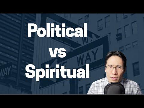 Are you spiritual or political? [Acts 13:36-39]