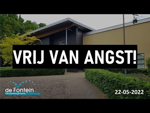 Kerkdienst | Vrij Van Angst | Genesis 32:23-33 |Arie Verduijn | 22-05-2022