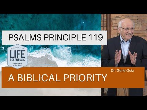 Psalms Principle 119: A Biblical Priority (Psalm 119:121-128)
