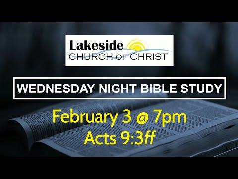 Acts 9:3-19 | Wed. Bible Study (2.3.21)