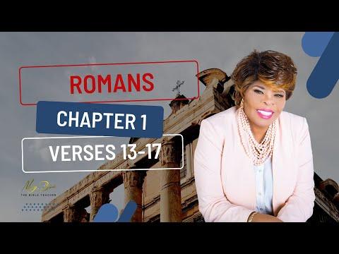 Romans 1:13-17 || Apostle Mary Banks || The Bible Teacher