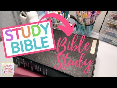 How to USE a Study Bible (to Study the Bible)- Go Through Luke 17:5-6 with me