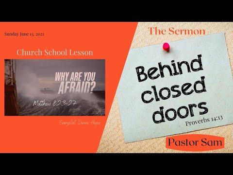 Behind Closed Doors - Proverbs 14:13