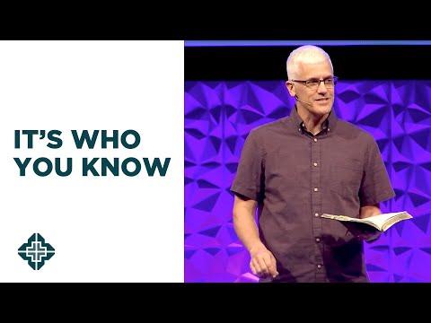 It&#39;s Who You Know | Mark 8:27-30 | David Daniels | Central Bible Church