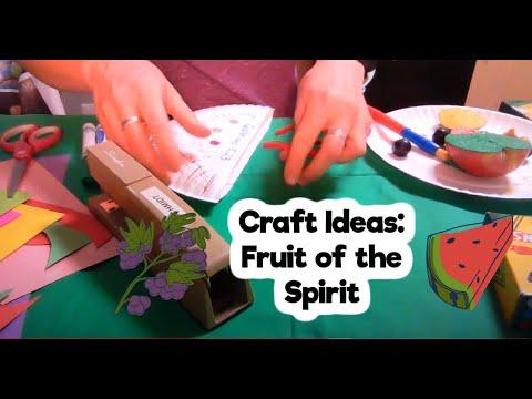 Craft Ideas: Fruit of the Spirit Activities on Galatians 15:13-25 for Kids
