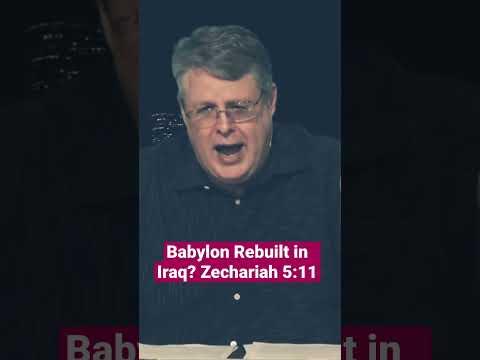 City Of Babylon Rebuilt in Middle East during Tribulation? (Zechariah 5:11)