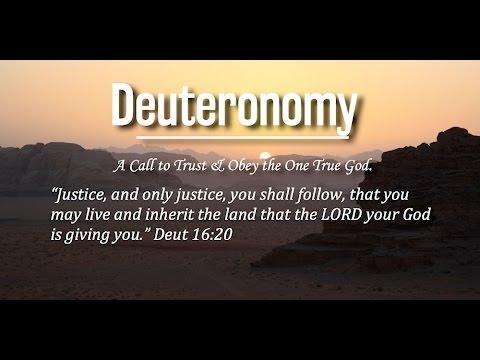 Deuteronomy 16:18-17:13 "Justice, Only Justice"